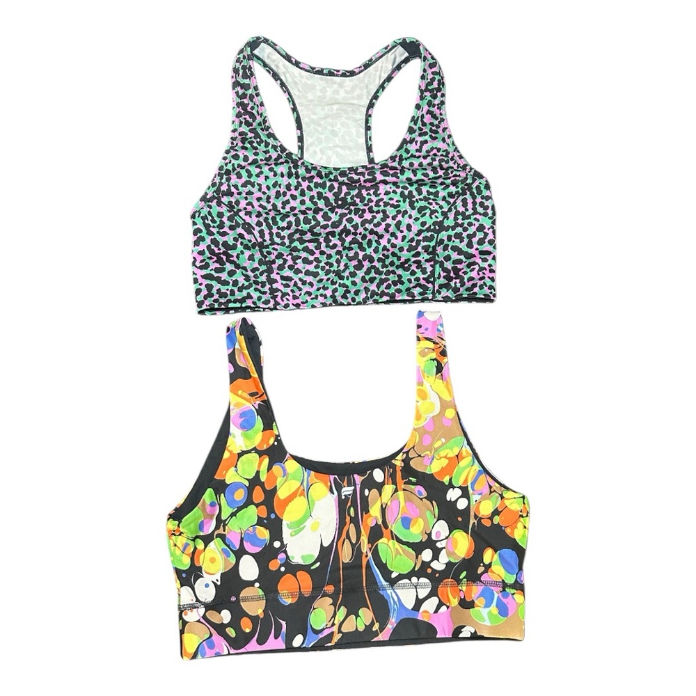 Colorful Patterned Sports Bras